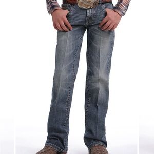 CINCH BOYS SLIM FIT MEDIUM STONEWASH JEANS Size 16 Slim